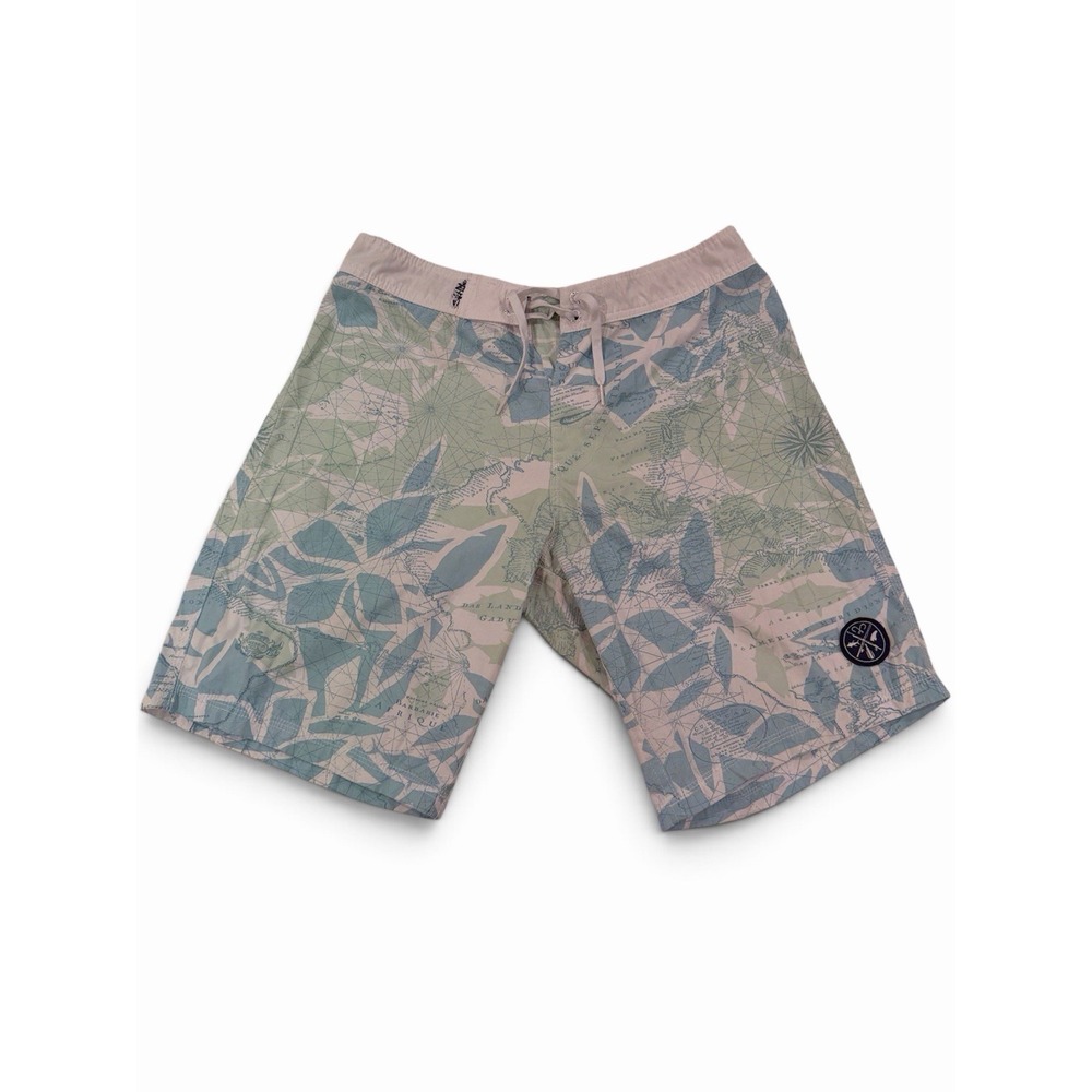 Salt Life Men's Live Salty SLX-QD Performance Board Shorts Size 30 Swim Trunks